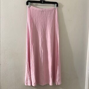 Zara Light Pink Maxi Skirt